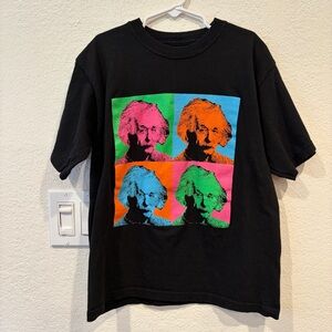 Albert Einstein Andy Warhol style Kids T-Shirt